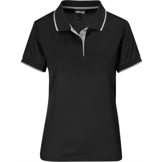 Ladies Orion Golf Shirt Black
